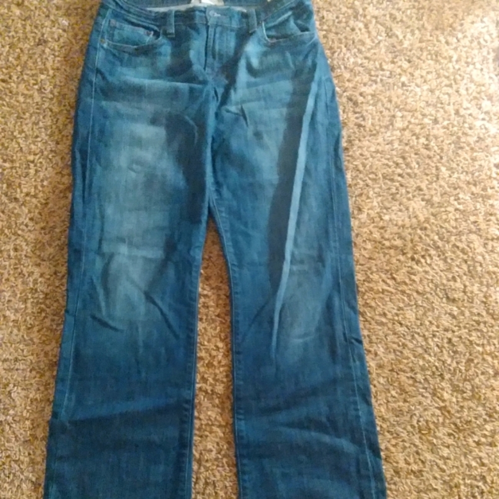 Wide Cut Blue Jeans